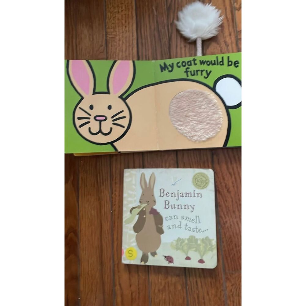 Set of 4 Adorable mini baby and toddler books for learning I spy ,Benjamin bunny - Picture 6 of 13